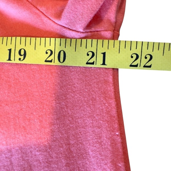 Lane Bryant Peasant Top Plus Size 18 20W Relaxed Fit Coral Pink 3/4 Sleeve Modal - Picture 6 of 6